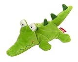 SIGIKID 42591 Mini Kroko Cuddly Gadgets Mädchen und Jungen Babyspielzeug empfohlen ab Geburt grün