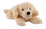 Warmies® Wärmekissen/Stofftier ''Golden Retriever'' herausnehmbare Hirse Lavendelfüllung 35cm 750g, Beige (exklusives Warmies-Design für Greenlife Value)