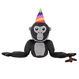 SHOWHEEL Gorilla Tag PlüSch, Gorilla Tag Affenplüsch, Soft Gorilla Tag Plüschtier, Gorilla Tag Plüsch-Stoffpuppen Geschenk für Kinder und Fans zum Geburtstag, Halloween und Weihnachten