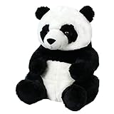 TE-Trend Panda Kuscheltier Teddybär Plüschtier Stofftier Pandabär 45cm Kindergeschenke als Plüsch Geschenk für Jungen und Mädchen Mehrfarbig