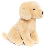 WEIGEDU Golden Retriever Hund Plüschtiere Stofftier Kuscheltier Hund Welpen Plüschtier mit bestickten Augen Tierspielzeug Spielzeug für Babys, Jungen, Mädchen, Kinder - Keine harten Teile, 30.5 cm