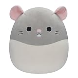 Squishmallows SQCR02403 - Rusty die Ratte 30 cm, offizielles Kelly Toys Plüsch, superweiches Kuscheltier