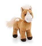NICI Kuscheltier Pferd Holly K. Pony 17cm - braun - Weiches Plüschtier – niedliches Stofftier zum Kuscheln & Spielen – tolle Geschenkidee für Kinder & Erwachsene | 62234