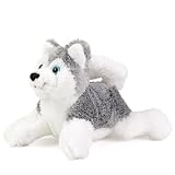 Schaffer 3504 Magnet Kuscheltier Hund Husky ca. 10 cm