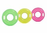 Intex Hi-Gloss Tube - Aufblasbarer Schwimmring - Ø 76 cm - Mit Griff, farblich sortiert
