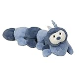Kuscheltier Blau Raupe Plüsch 60 cm Plüschtier Tausendfüssler