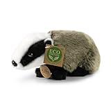 Rappa Plüsch Dachs 22 cm, Kuscheltier, Plüschtier, Stofftier, UMWELTFREUNDLICH