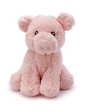 Deluxe Paws Your Planet Plüschtier, weich, kuschelig, 15 cm, Schwein