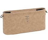 LÄSSIG Baby Kinderwagenorganizer Buggy Organizer Kinderwagentasche inkl. Kinderwagenbefestigung/Organizer camel, 1 Stück (1er Pack)