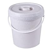 Windeleimer 12L , stabil und dicht, graumelange