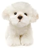 Uni-Toys - Malteser - 18 cm (Höhe) - Plüsch-Hund, Haustier - Plüschtier, Kuscheltier