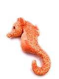 Onwomania Plüschtier Kuscheltier Stoff Tier Seepferdchen orange Hippocampus 23 cm