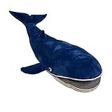 IKEA Blavingad Blauwal-Plüschtier Wal-Stofftier 100 cm XXL - maschinenwaschbar