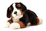 Uni-Toys - Berner Sennenhund Welpe, liegend - 24 cm (Länge) - Plüsch-Hund, Haustier - Plüschtier, Kuscheltier