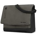 ABC Design Wickeltasche Urban - Crossbody Bag mit Baby Zubehör – Messenger Bag - großes Hauptfach - breiten Schultergurt - Polyester - Cloud