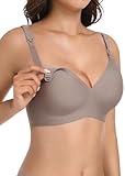 Kohentact Still BH Nahtlos Seamless ohne Bügel Bra für Damen Drahtlos Komfort Schwangerschaft Schlaf