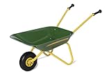 Rolly Toys John Deere Kinderschubkarre (Schubkarre; Metallschüssel; Kunststoffgriffe; Kinder ab 2,5 Jahre) 271986, Grün
