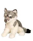 GIPSY – 054692 – Wolf, liegend, 30 cm – Grau