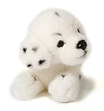 Uni-Toys - Dalmatiner Welpe, liegend - 23 cm (Länge) - Plüsch-Hund, Haustier - Plüschtier, Kuscheltier
