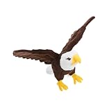 Vaguelly Weißkopfseeadler-Puppe riesige Stofftiere Adler Plüschtier großer Körper für Geburtstagsgeschenk Adler Stofftier kleine Kuscheltiere für PP Baumwolle