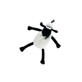 Fashy Shaun das Schaf Wärmekissen mit Rapssamenfüllung, Weiß, 37 cm