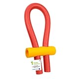 WeKo FUN Schwimmnudel Set (1x Nudel + 1x 6-Loch Verbinder) | 160 cm Poolnudel & Schwimmhilfe | Ø 6,5 cm Wassernudel für Kinder & Erwachsene | 9 Farben zur Auswahl