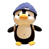 Kuscheltier Pinguin, Pudgy Penguins Plush, Pinguin-Spielzeug, Pinguin Stofftier Plüschtier, Pinguin Kuscheltier, Plüschpinguin Geschenke für Jungen Mädchen Kinder, zum Kuscheln, Spielen & Schlafen