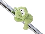 NICI MagNICI Frosch Fridolin Frog 12cm - grün - Kuscheltier mit Magnet – Plüschtier haftet auf Metalloberflächen, Magnettafeln und Taschenhänkel als Reisebegleiter – tolle Geschenkidee | 62265