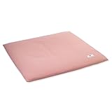 Wickeauflagenüberzug aus Musselin, Dusty rose, Made in Germany, OEKO-TEX Standard 100, Größe: 85/75 cm