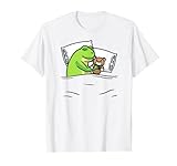 Frosch Kuscheltier Offizielles Schlafshirt Kröte Pyjama T-Shirt