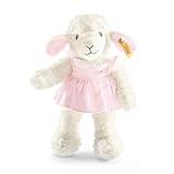 Steiff Kuscheltier Träum-süß-Lamm, Süßes Stofftier, Jungen, Mädchen & Babys ab 0 Monaten, Soft Cuddly Friends, 28 cm, Rosa, 239625