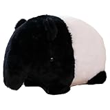 KUKUShining Traumfressender Tapir Kuscheltier, Kuscheliges Plüschtier Kissen Stofftier Ameisenbär Plüsch Spielzeug Für Schlafzimmer Auto Dekoration(Black)