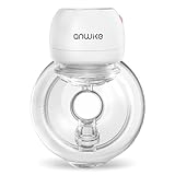 ANWIKE Milchpumpe Elektrisch Ultra-Leicht 193 g - Schmerzfreie Handsfree Milchpumpe, 3 Modi 9 Stufen mit LED-Anzeige, Geringer Geräuschpegel, Freihändig Elektrische Milchpumpe mit 21/24mm Flanschen