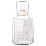 Vuxava Flaschenwärmer – 8-in-1 Multifunktionaler Babykostwärmer mit Nachtlicht & Timer, ideal für unterwegs, erhält Nährstoffe in Muttermilch, geeignet für alle Babyflaschen