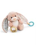 NICI Activity Kuscheltier Hase Fjella Ich beschütze Dich 23cm - rosa - Plüschtier für Babys und Kleinkinder zum Greifen, Knuddeln, Entdecken und Einschlafen | 61883