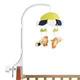 Mobile Halterung, Babybett Klingelhalterung, Halter Arm Halterung, Mobile Halter Gestell Stange, Kinderbett Mobile Glockenhalter, Kinderzimmer-Dekoration, 61 cm baby mobile für bett (ohne Spielzeug)