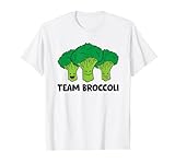 Team Broccoli Veganer Vegetarischer Brokkoli T-Shirt