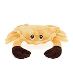 Keel Toys Keeleco – Plüschtier 100% recycelt – Ökologisches Spielzeug für Kinder – Plüschtier Krabbe 25 cm – SE2099