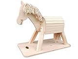 Helga Kreft Kleines Spielpferd Pauline, Natur