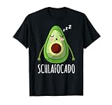 Lustig Schlafocado Avocado, Nachthemd Chillen Spruch T-Shirt