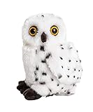 Uni-Toys - Schnee-Eule - 19 cm (Höhe) - Plüsch-Vogel - Plüschtier, Kuscheltier