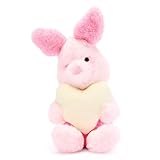 Disney Store Official - Winnie Puuh - Ferkel mit Herz - Kleines Kuscheltier - 16 cm - Rosa Plüsch-Schwein - Dakko Kollektion - Ab der Geburt geeignet - Ab 0 Jahren