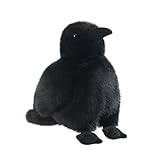 AQCQDQ Rabe Kuscheltier,Realistische Krähe Plüsch,Kawaii Realistische Spielzeug Wilde Vogel,Nette Schwarze Krähe, Plüsch Kissen Spielzeug,Geschenk für Jungen Mädchen Kinder Schwarz Ostern (15 cm)
