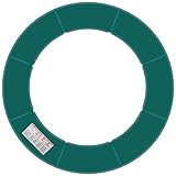 Baunsal® Trampolin Randabdeckung Ø 366 cm mit 29 cm breite in grün und 20 mm dick uv-beständig reißfest Trampolin Ersatzteile Trampolin Rahmenpolsterung Schutzrand für das Trampolin Outdoor