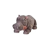 Wild Republic 17340 19320 Jumbo Plüsch Nilpferd Hippo, großes Kuscheltier, Plüschtier, Cuddlekins, 76 cm