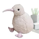 Kiwi-Vogel-Kuscheltier,Kiwi-Vogel-Puppe | Plüsch gefüllte Kiwi-Spielzeugpuppe,Hässliche Kiwi-Plüschpuppe, süßes realistisches Plüschtier für Vogelbeobachter, Mädchen, Kinder