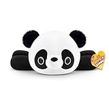 Hug-A-Lumps von ZURU 1,5 Kg Gewichtetes kuscheliges weiches Plüschtier, Komfortbegleiter, zur Angstlinderung, beruhigendes weiches Spielzeug für Kinder und Erwachsene (Panda/Pete)