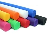 Schwimmnudel 4er Set mit 9 versch. Farben zur Auswahl | Poolnudel NMC Comfy 160cm (4er Bundle Set)