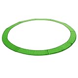 Andreas Dell Randabdeckung Federabdeckung Randschutz Schutz für Trampolin, Größe: Ø 430 cm, Farbe: Hellgrün