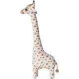 BYNYXI 85cm Giraffe Kuscheltier, Süße Giraffe Stofftier Plüschtier Giraffe Stehend Groß Kuscheltiere Plüsch Puppe Braun Weiche Giraffe Spielzeug Geburtstagsgeschenk für Kinder Baby Jungen Mädchen